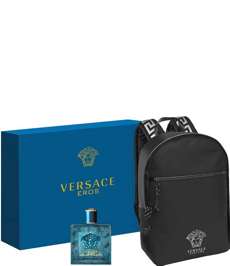 versace mini aftershave set|versace gift set with backpack.